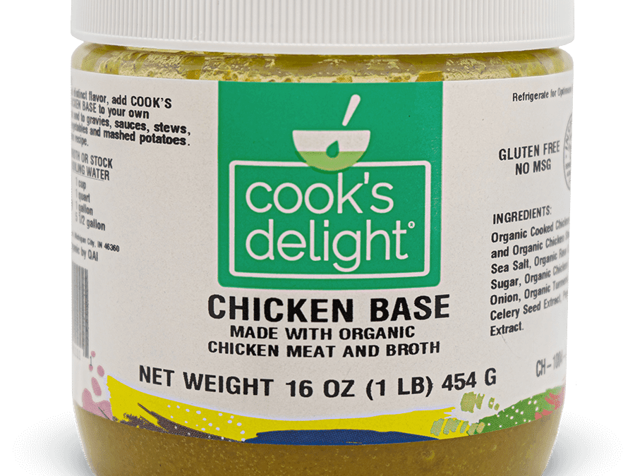 Chicken Base with Organic Chicken Meat & Chicken Broth