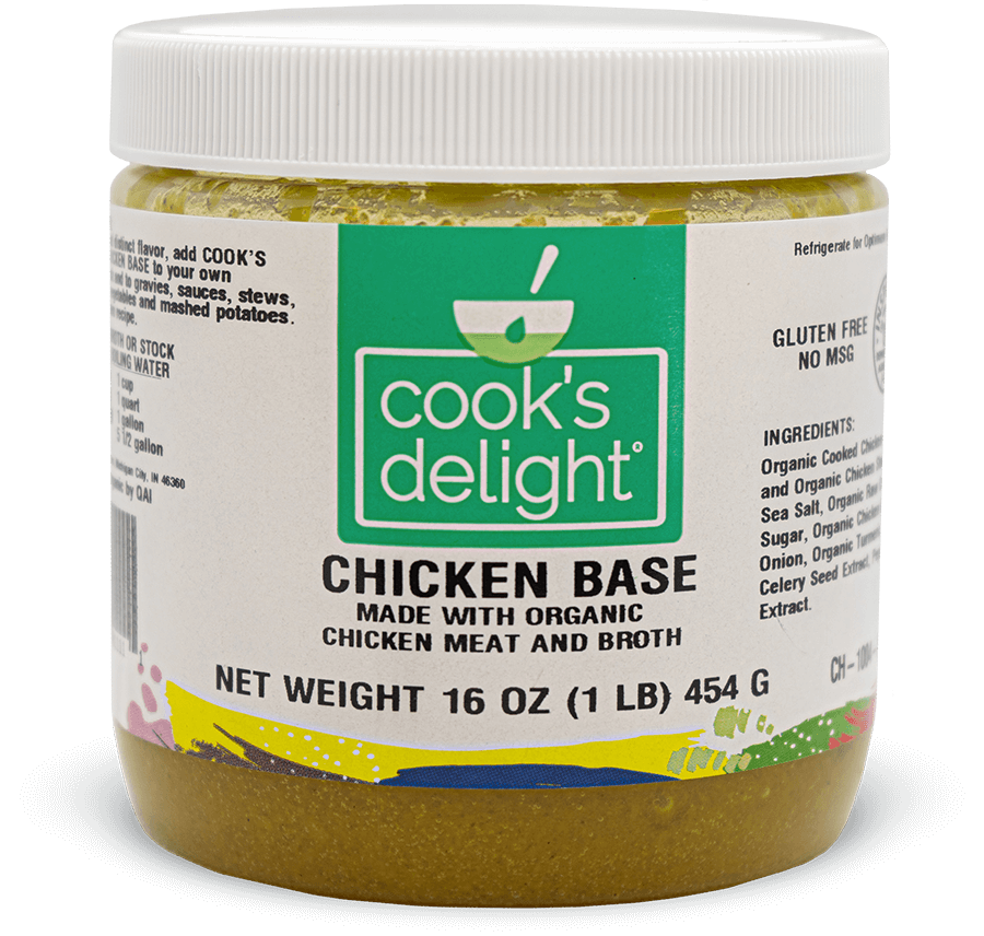 Chicken Base with Organic Chicken Meat & Chicken Broth