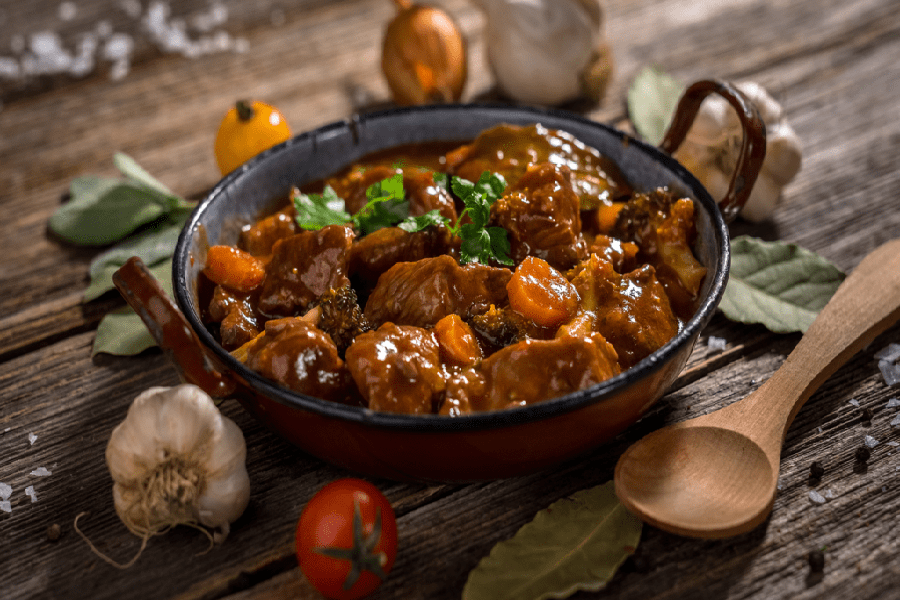 Beef Stew with Farro Recipe