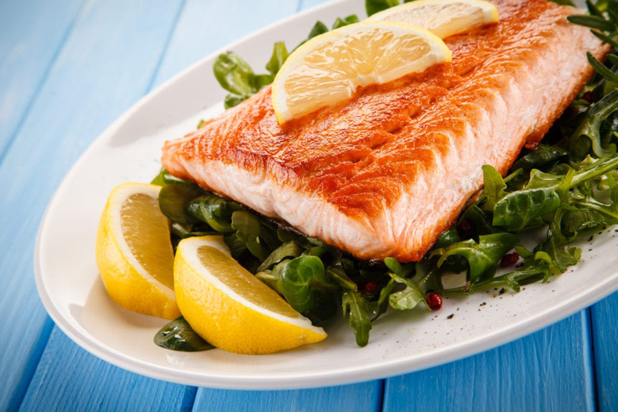 Marinated Salmon Foodservice Recipe