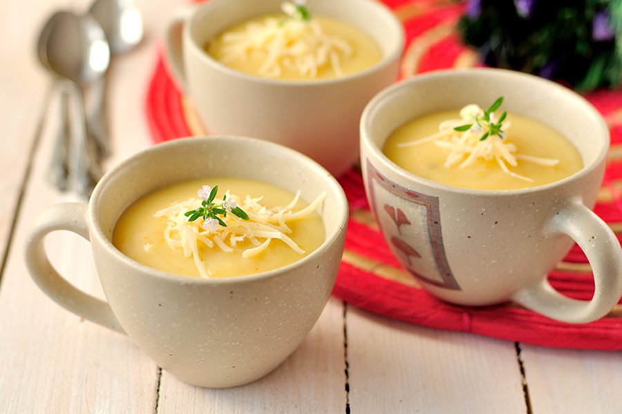 Vegetable Cheese Soup Recipe