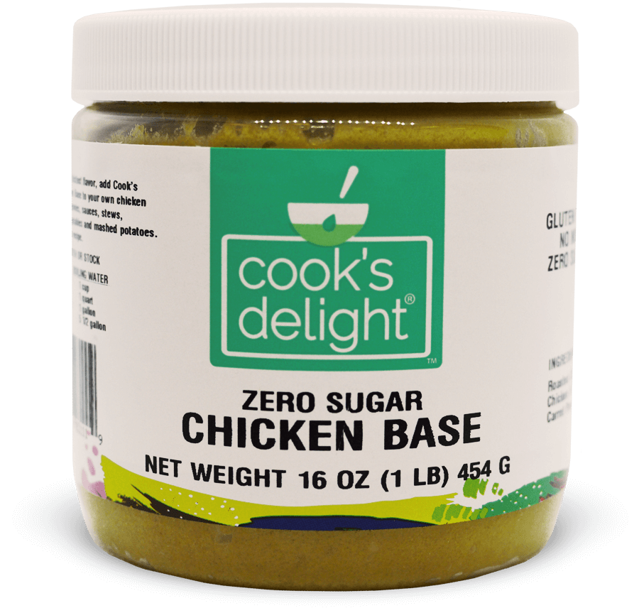 Sugar Free Chicken Soup Base for Zero Sugar diets. Clean label soup base