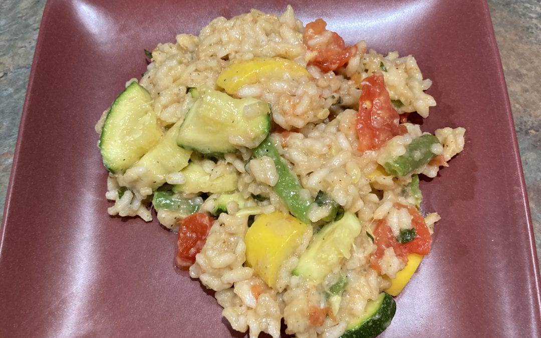 Garden Vegetable Risotto Recipe