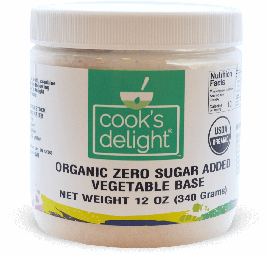 Non GMO Organic Zero Sugar Vegetable Soup Stock Clean Label