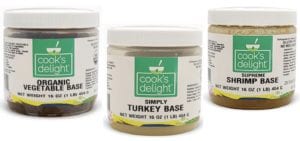 3 - pack Cook's Delight Shrimp, Vegetable, Turkey Stock